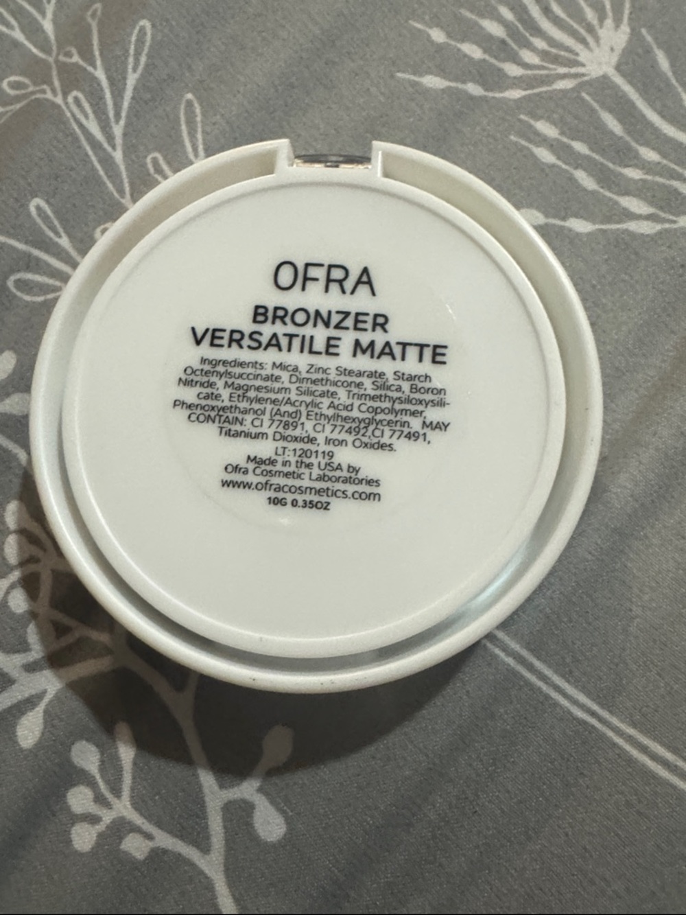 OFRA Bronzer & Contour Compact in Deep Warm Brown